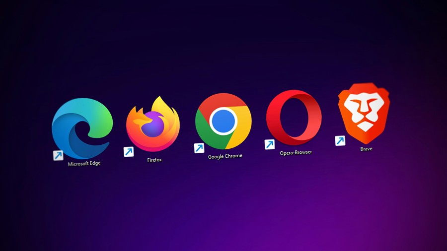 Website browser icons